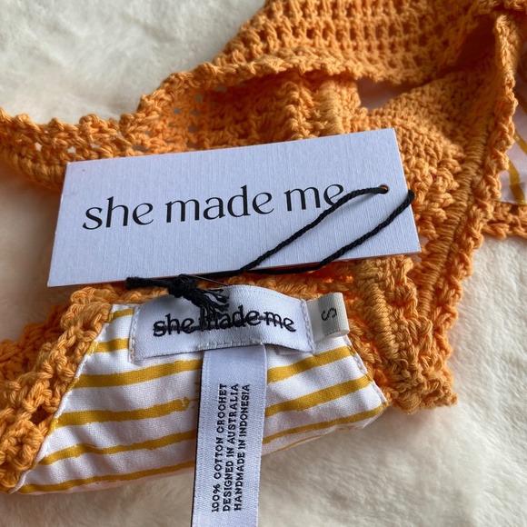 COPY - New! Set! She made me NAIRA BIKINI TOP/ HIGH WAISTED BOTTOM 14603 - Picture 10 of 13